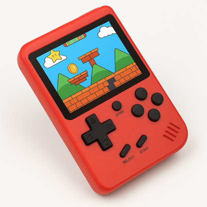 400 in 1 Handheld Mini Retro Game Box Game Stick,Plug & Play - 400 Preloaded Games