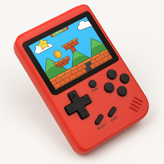 400 in 1 Handheld Mini Retro Game Box Game Stick,Plug & Play - 400 Preloaded Games