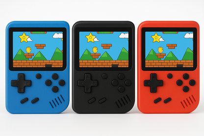 400 in 1 Handheld Mini Retro Game Box Game Stick,Plug & Play - 400 Preloaded Games