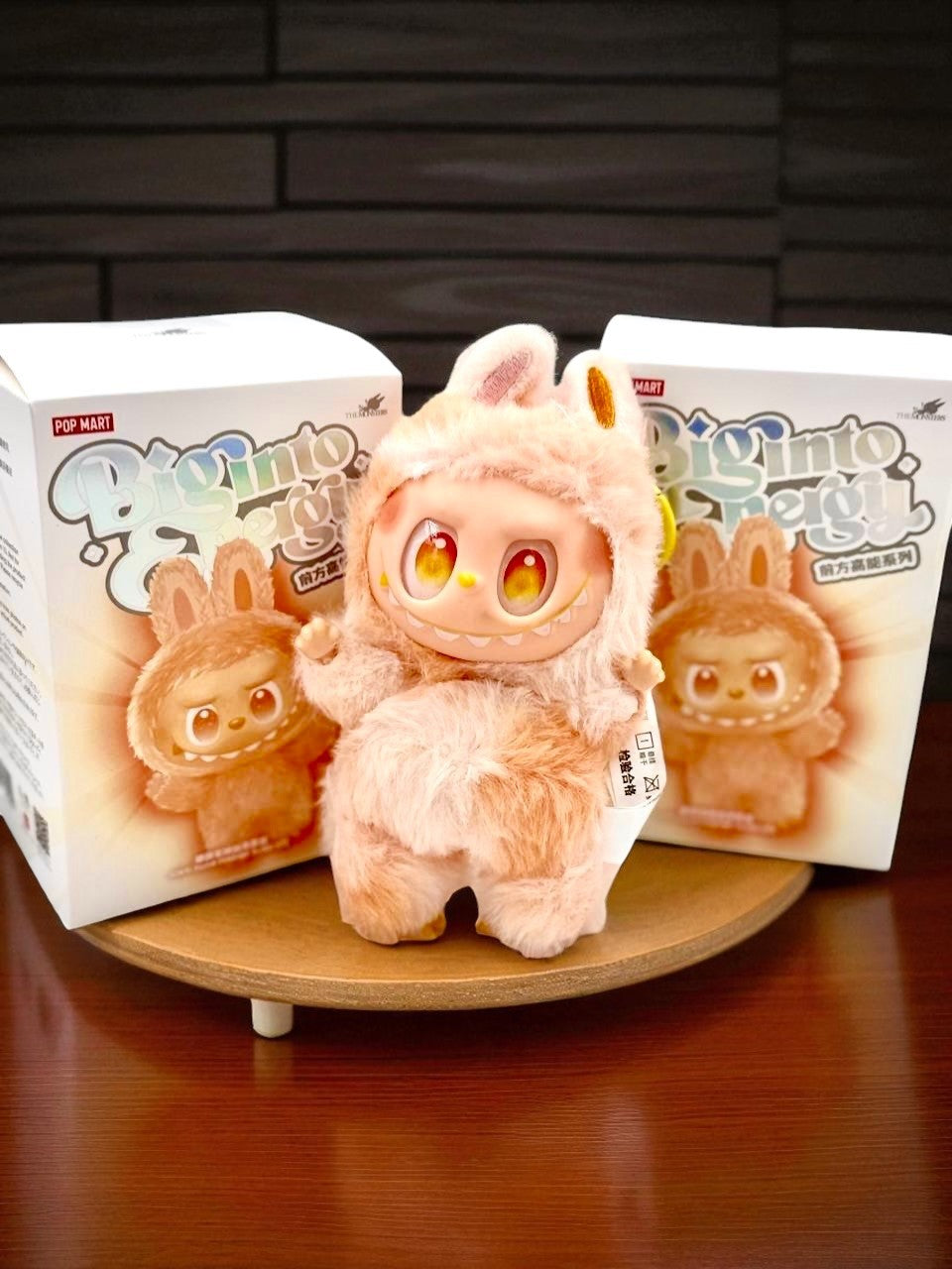 Labubu Bunny Plush Toy – Soft Fantasy Monster Doll with Big Eyes | Collectible Edition (1 Pc)