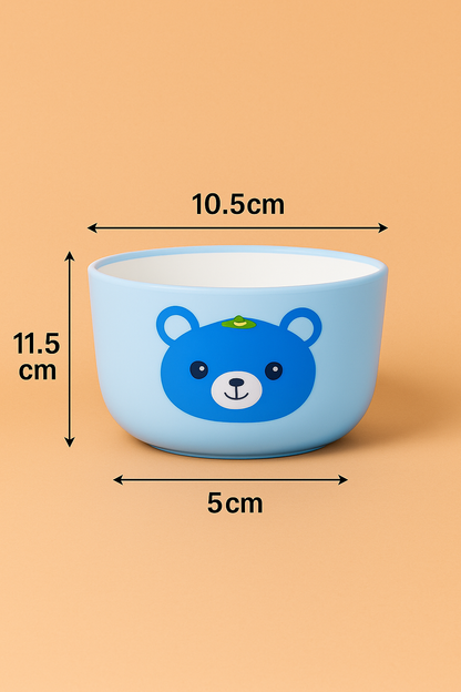 Premium Baby Feeding Bowl & Spoon Set – Safe, Colourful, & Designed for Happy Mealtime