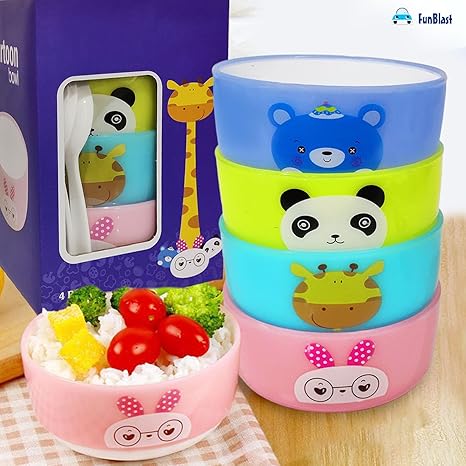Premium Baby Feeding Bowl & Spoon Set – Safe, Colourful, & Designed for Happy Mealtime